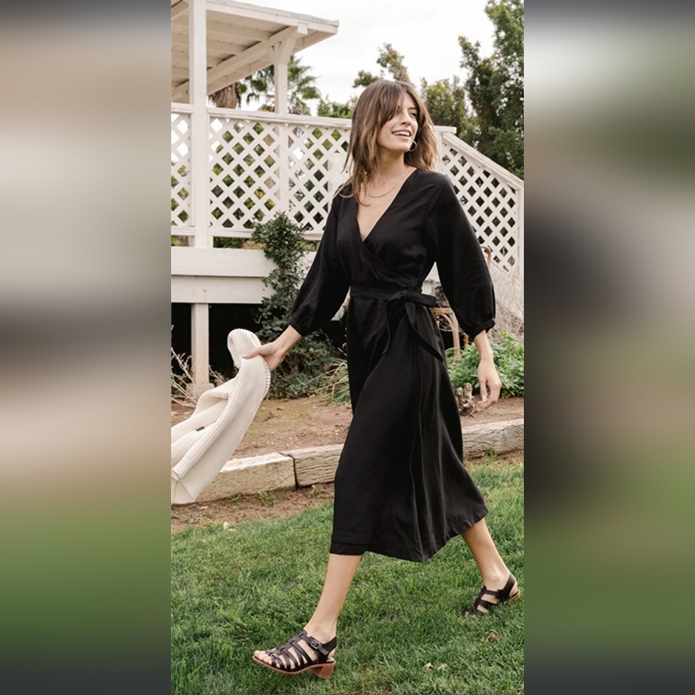 Tradlands Lily Midi Wrap Dress